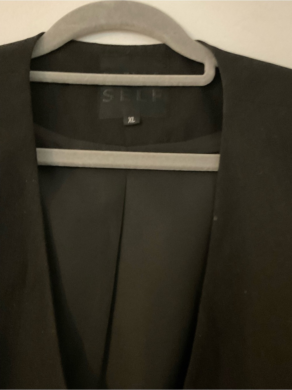 Classic Black Women's Button Vest - Picture 4 of 4